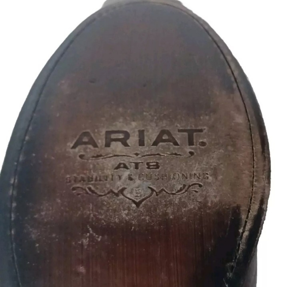 Ariat Women's Leather Boots Size 9.5B - Picture 10 of 15